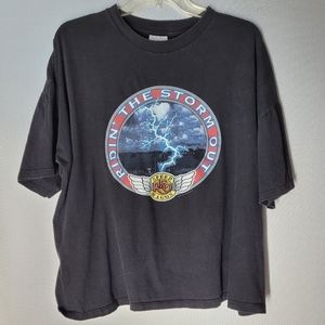 Vintage 2000 Reo Speedwagon Riding the Storm Out Concert Tshirt